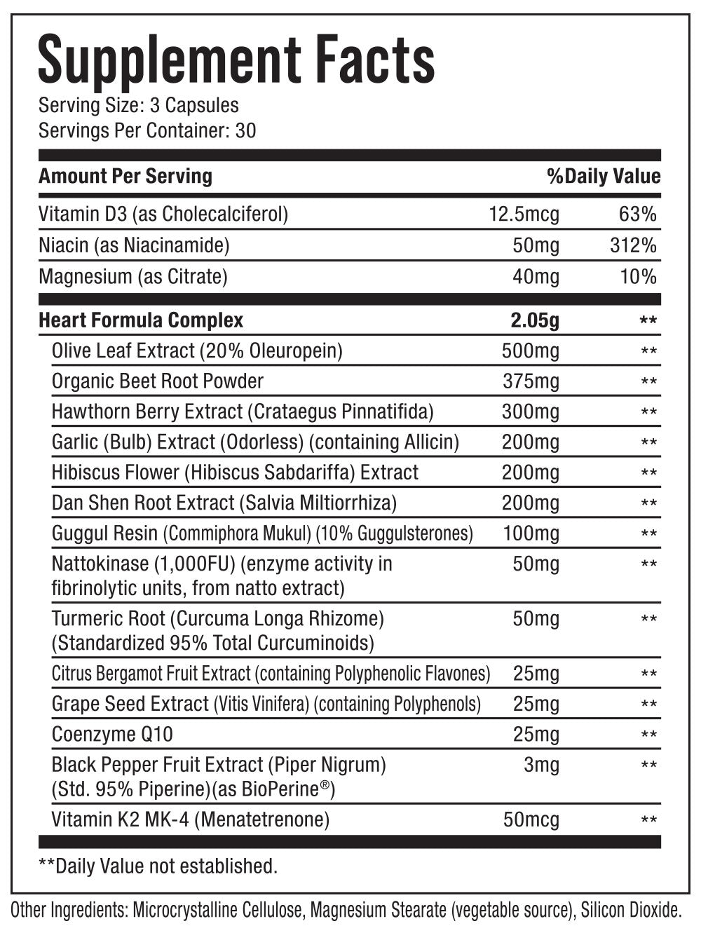 Heart Formula - 90 Capsules